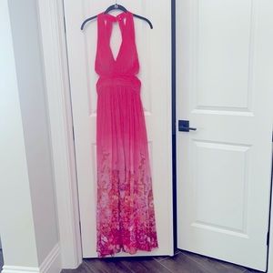 Aidan Matrix silk gown